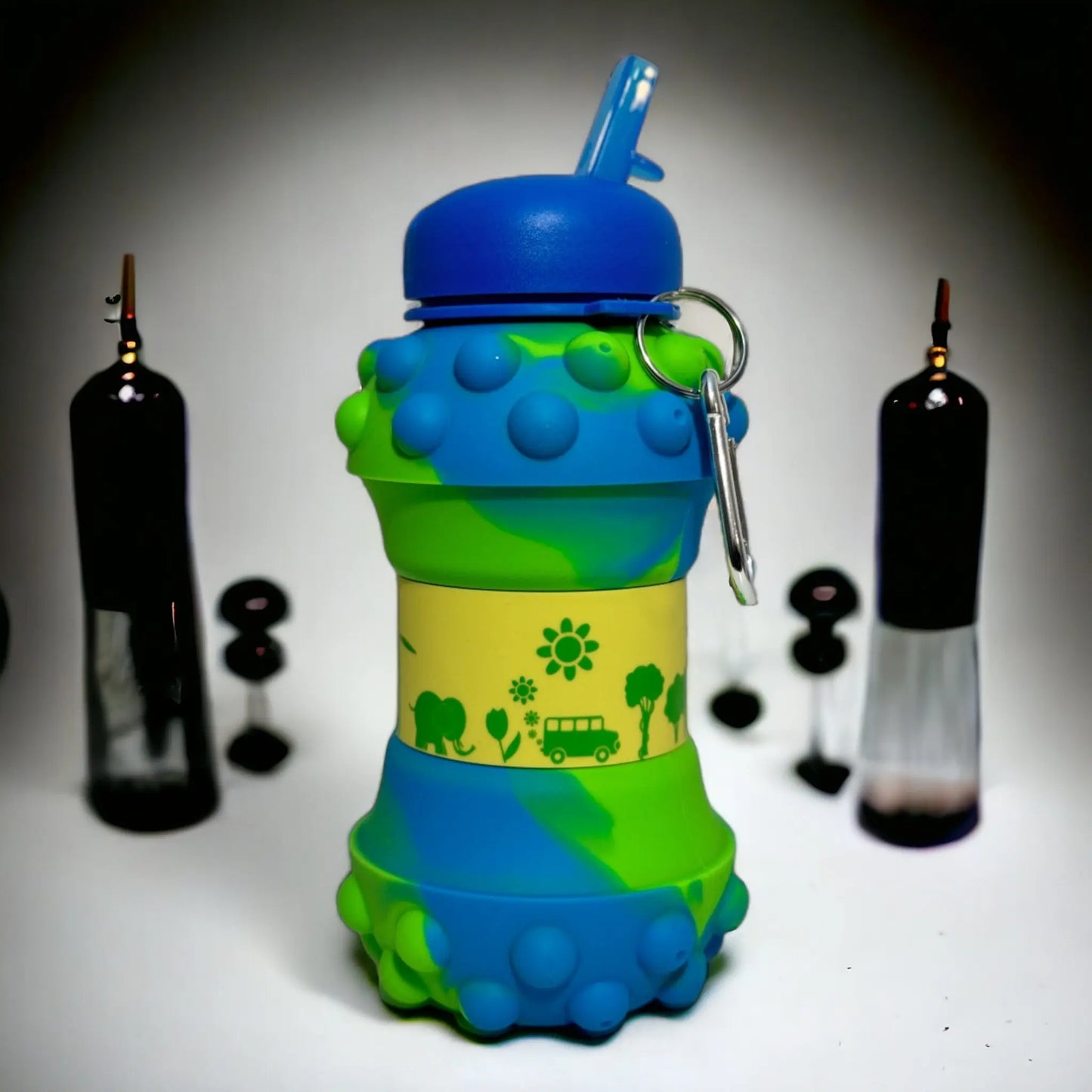Gourde Pop it bleu - L'artisan Solitaire