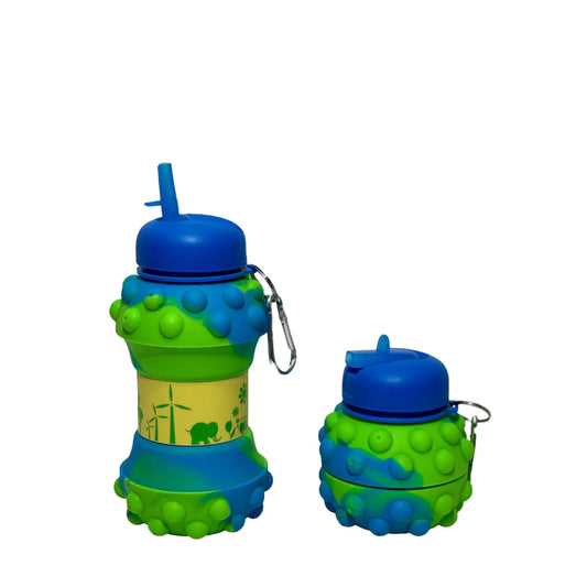 Gourde Pop it bleu - L'artisan Solitaire