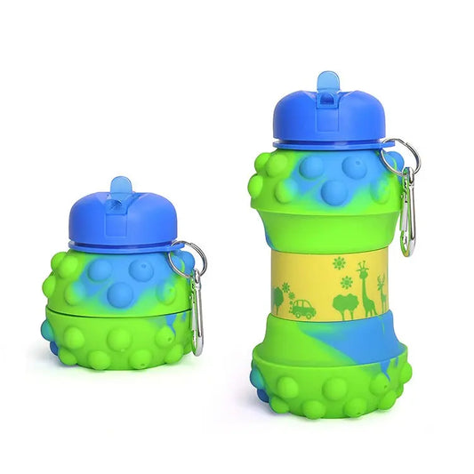 Gourde Pop it bleu - L'artisan Solitaire